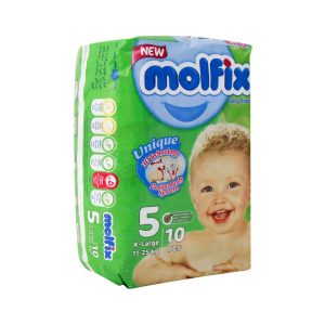 پوشک مولفیکس شماره پنج - 10 عددی2ض